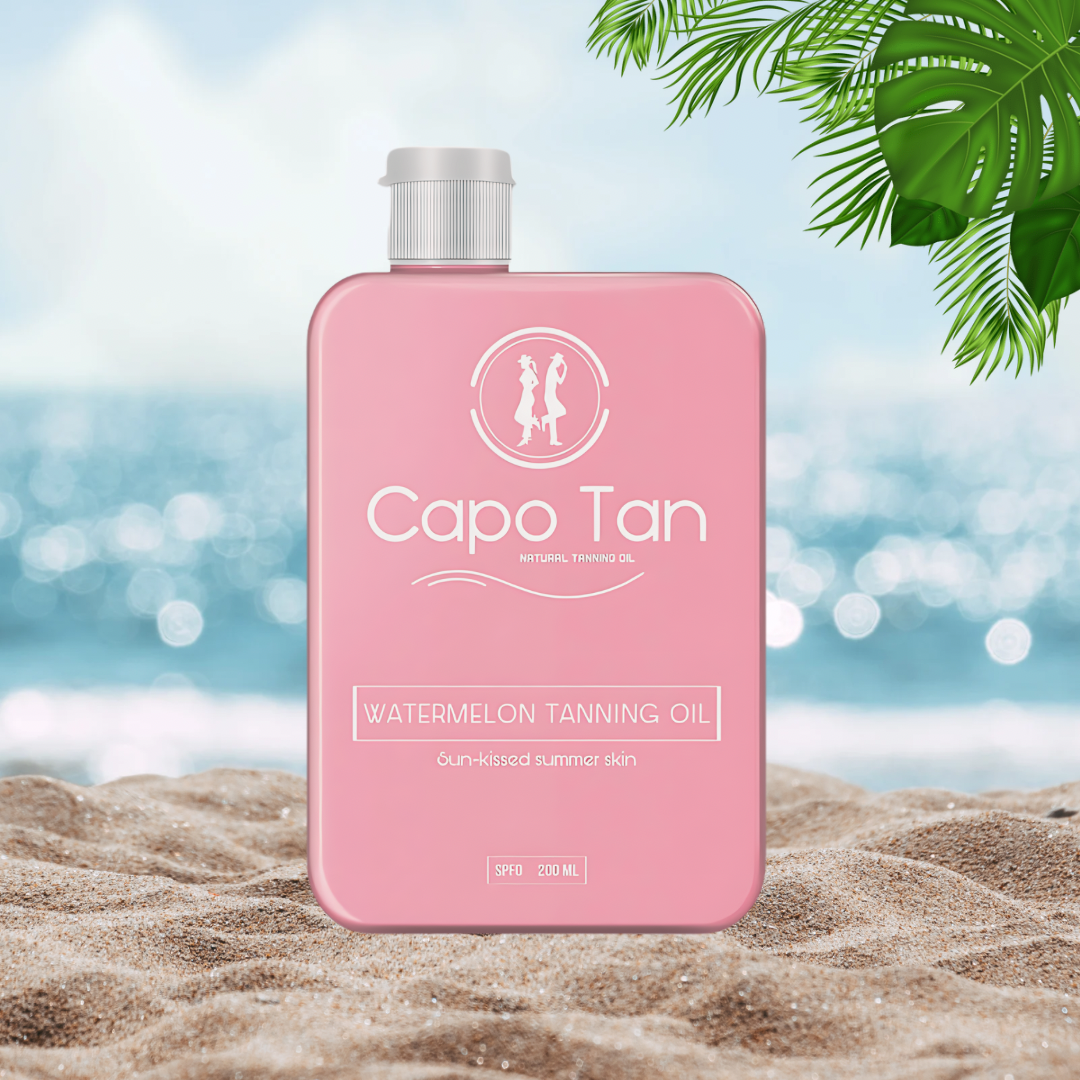 Watermelon Tanning Oil + Cacao Tanning Oil + Mango Tanning Oil